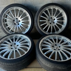 カールソン21inch  9J インセット35中古タイヤ付