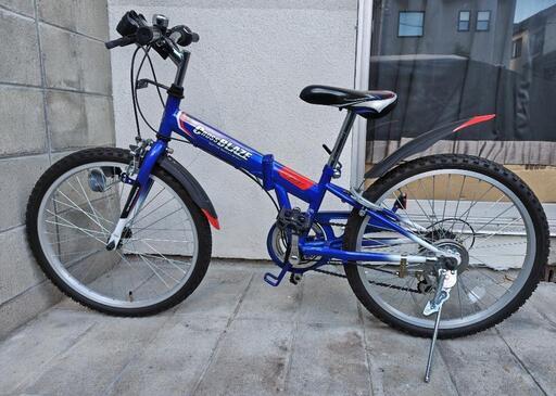 子供用 折りたたみ自転車（22インチ）