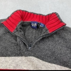 【OLDGAP オールドギャップ】ハーフジップ　ニット　XL セーターの画像