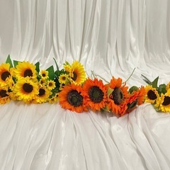 ひまわり 造花 まとめ売り アーティフィシャルフラワー フェイク...