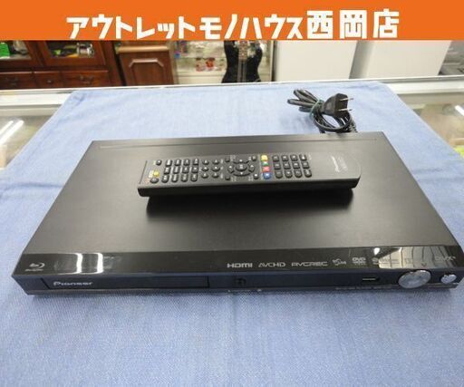 ブルーレイプレーヤー パイオニア 2019年製 BDP-3140 リモコン付き Pioneer ブルーレイディスクプレーヤー 札幌市西岡店
