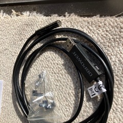 マイクロスコープ内視鏡カメラ２ｍ　dbpower　送料込みの画像