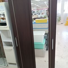 ★ジモティ割あり★  ワードローブ ブラウン W88×D57×H182.5 クリーニング済み TC7049