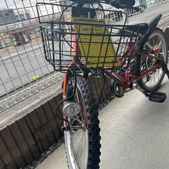【ジモティ来店特価！！】自転車　サイモト　20インチ　レッド　J-2501134の画像