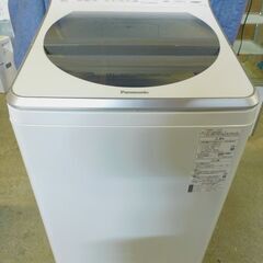 【JM352】Panasonic パナソニック 　12.0kg大型洗濯機 NA-FA120V2-W 全自動洗濯機 ホワイト 上開き 縦型洗濯機 温水泡洗浄Ｗ パワフル立体水流の画像