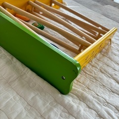 【中古】キリン 木製 トイロープの画像