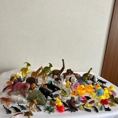 お値下げ致しました⭐️動物フィギュア　92個