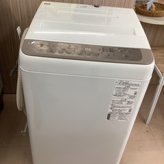 パナソニック 全自動洗濯機 NA-F60PB15 6kg ニュアンスブラウン