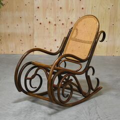 ≪zyt1845ジ≫ ヴィンテージ家具 ロッキングチェア ベント...