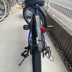 【ジモティ来店特価！！】キッズ　自転車　ブルー　J-2501135の画像