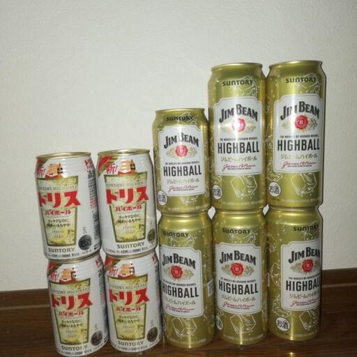 お酒 サントリー ジムビーム トリス ハイボール