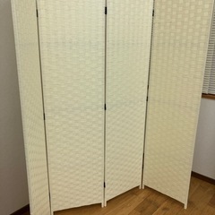（お譲り先が決まりました）パーテーション　アイボリー