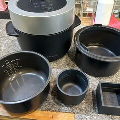 【愛品館八千代店】BALMUDA　2017年製　 電気炊飯器　K03A-BKの画像