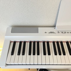 2/18まで【 美品 】YAMAHA P-125 ヤマハ 電子ピアノ 88鍵盤 ホワイトの画像