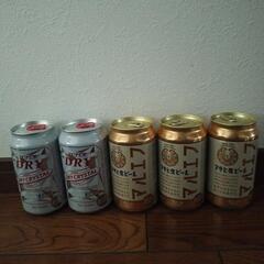 アサヒ マルエフ ドライクリスタル 計5本 お酒 ビール