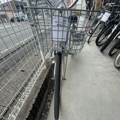 【ジモティ来店特価！！】自転車　ママチャリ　シルバー　26インチ　J-2501138の画像