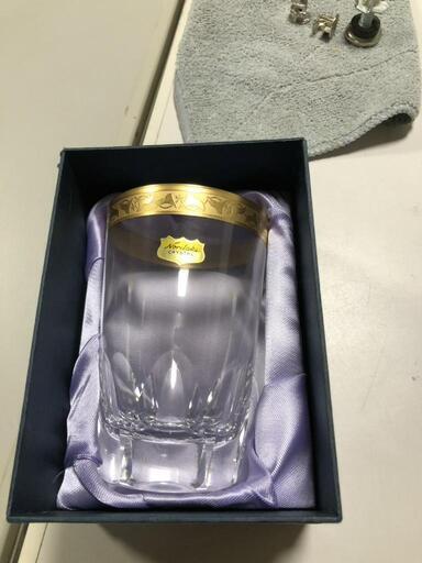 【松本市引き取り限定】⭐未使用品⭐Noritakeクリスタル金彩
