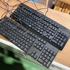 【2個あります】キーボード　パソコン　PC　事務用品の画像