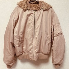 モコモコリバーシブルブルゾン