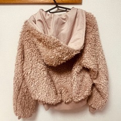 モコモコリバーシブルブルゾンの画像