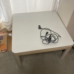 （引取り先決まりました）リバーシブル　テーブル　こたつの画像