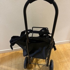 ショッピングカート OUTDOOR PRODUCTS 2WAY 折りたたみ 大容量 軽量 グレー 保温 保冷 トートバッグ キャリーカートの画像