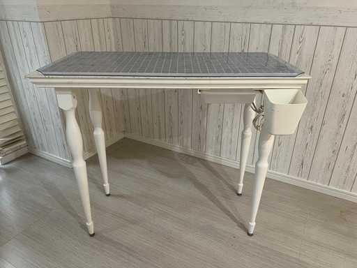 オーダーデスク/ネイルテーブル/学習机/パソコンデスク/省スペースデスク/コンパクトデスク/ドレッサーテーブル　にも◎