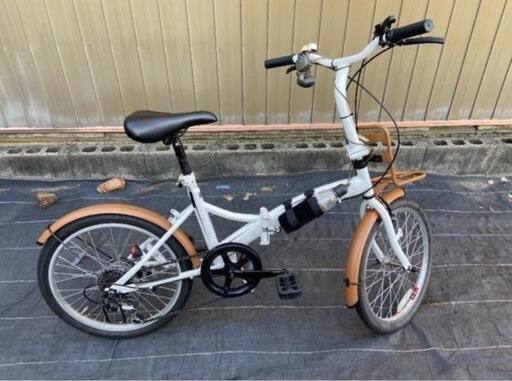 【決まりました】20型折りたたみ自転車6段変速