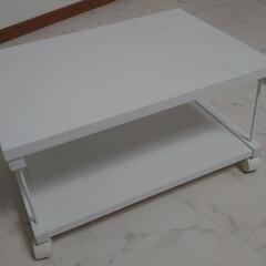 純白の『テレビ台』◐ 55✕39✕高さ30 😂ペコちゃん人形は1...
