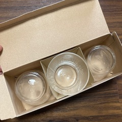 リラックマ　ガラス　コップ　カップ　3つセット　　の画像