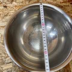  （s6968) ステンレスボウル 18-8 2個セット 目盛り付き 調理器具 調理用品 業務用 飲食店 の画像