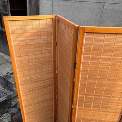 美品　衝立　ついたて　目隠し　パーテーションの画像