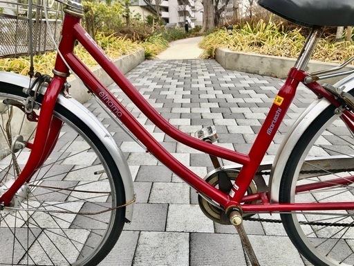 丸石サイクル ベルナモ　26型 6段変速　オートライト　東京　三鷹市　武蔵野市　使用感あり　 丸石サイクル ベルナモ26型 6段変速オートライト東京三鷹市武蔵野市