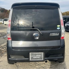 【支払総額9.8万円】激安軽自動車ステラカスタム車検令和9年1月 タイベル交換済みETCワンセグTV 機関良好！激安軽自動車！の画像