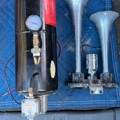 12V ヤンキーホーン　コンプレッサー付きタンクセット