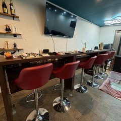 ⚠️受渡し決定⚠️バーカウンター 椅子セット
