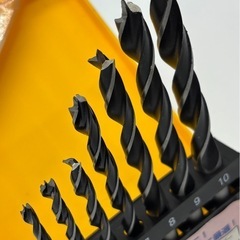 未使用◆木工用ドリル刃セット◆８本セットの画像
