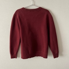UNIQLO ウォッシャブルミラノリブクルーネックセーター　Sサイズの画像