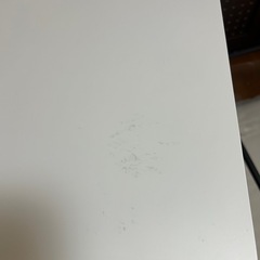 美品PCデスク ワークデスク リモート ホワイトの画像