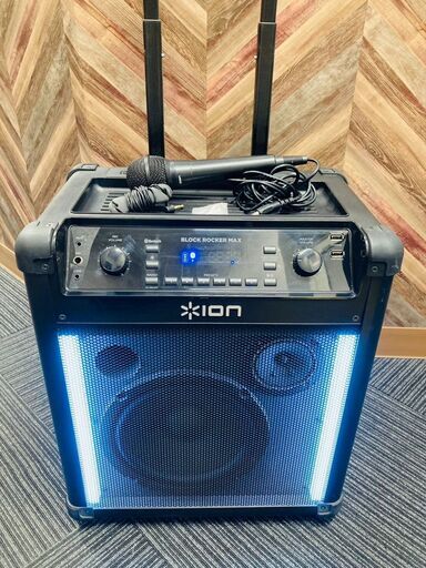 ION block rocker max ポータブルスピーカー