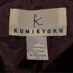 組曲（オンワード樫山）ベルベットタイトスカートの画像