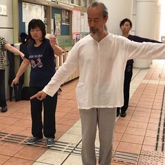 太極拳　護身術　上田市サントミューゼ軒下　の画像