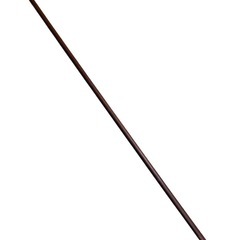 中古◆木製カーテンポール◆ダークブラウン◆198cm