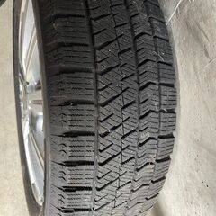美品！165-55-14  MILLOUS ホイール　BRIDGESTONE BLIZZAK スタッドレスタイヤ  ４本セットの画像