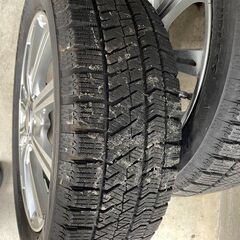 美品！165-55-14  MILLOUS ホイール　BRIDGESTONE BLIZZAK スタッドレスタイヤ  ４本セットの画像