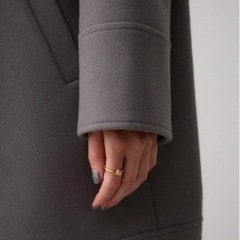 【新品タグ付】AZUL ビッグラペルコートの画像