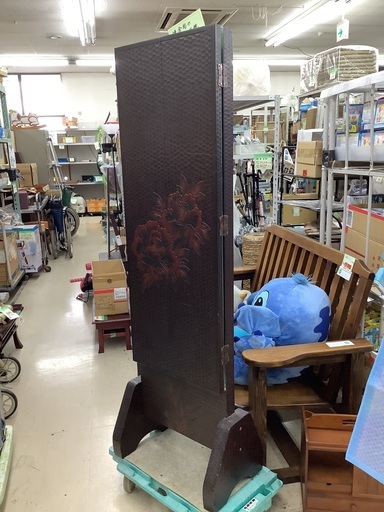 鎌倉彫 大型 三面鏡 管D250127MK (ベストバイ 静岡県袋井市)