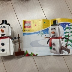 【お値下げ】LEGO 雪だるま40093  サンタクロース40499の画像