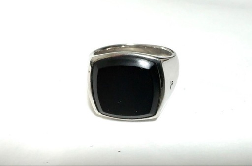 早い者勝ち！！TOM WOOD クッション ブラック オニキス リング