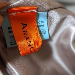 ARANCIO ARAN サテンスカート M-Lサイズ ブラウンの画像